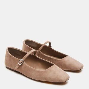 Steve Madden Beige Mary Jane Flats